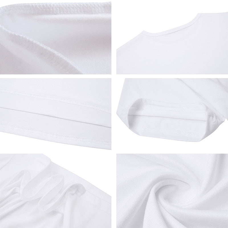 Fashion Love Printing Ladies Tops T-Shirt Bottoming Shirt