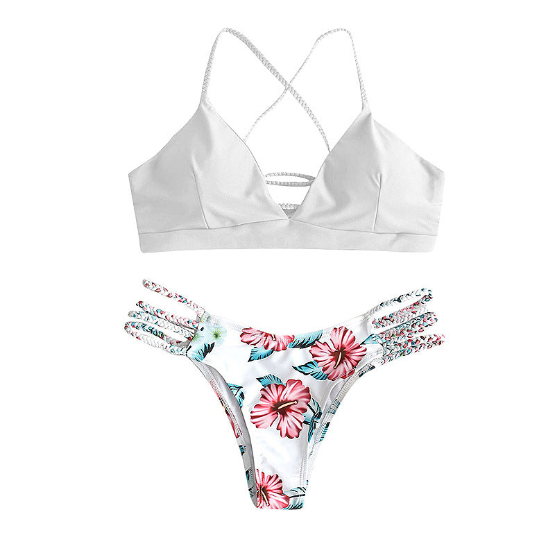 Women'S Solid-Color Separate Swimsuits Are Hot At Aliexpress