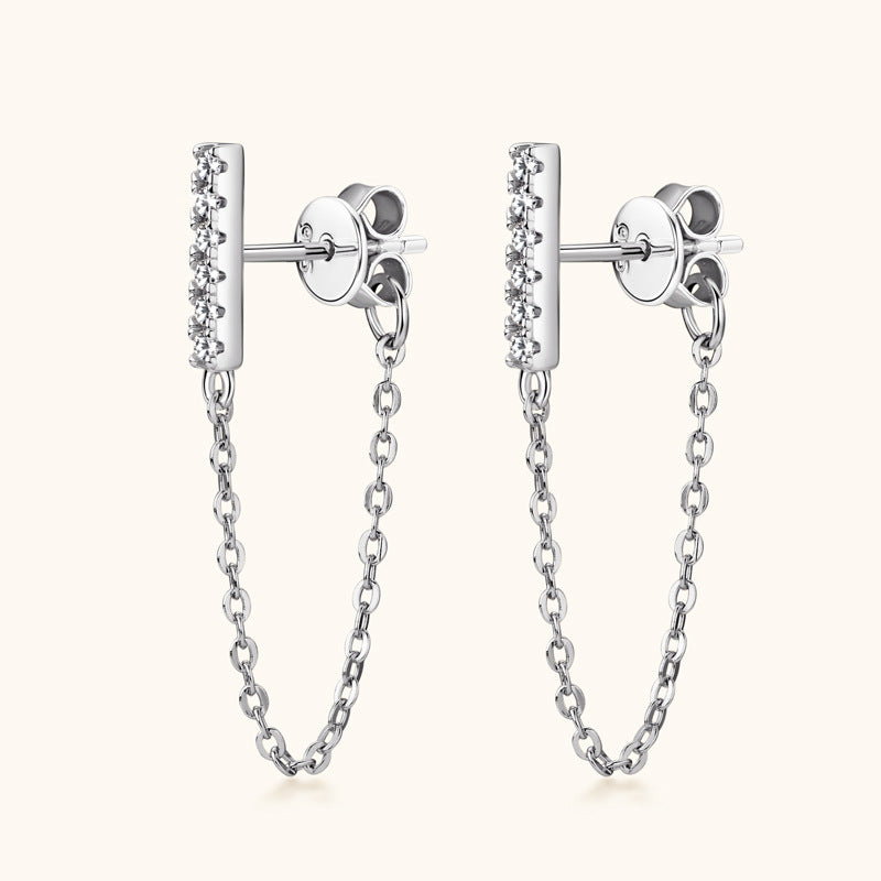 Diamond Stud Earrings 925 Ear Rings