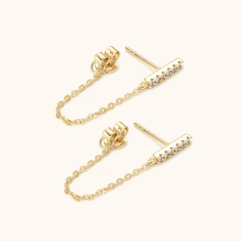 Diamond Stud Earrings 925 Ear Rings