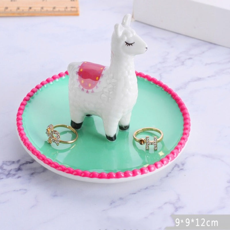 Ceramic Jewelry Tray Jewelry Tray Dresser Earrings Rings