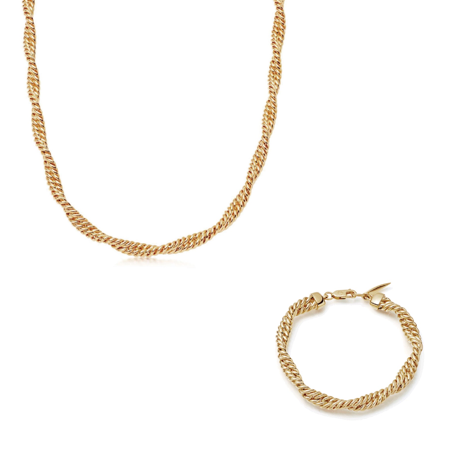 Retro New Copper Plated Necklaces Bracelets